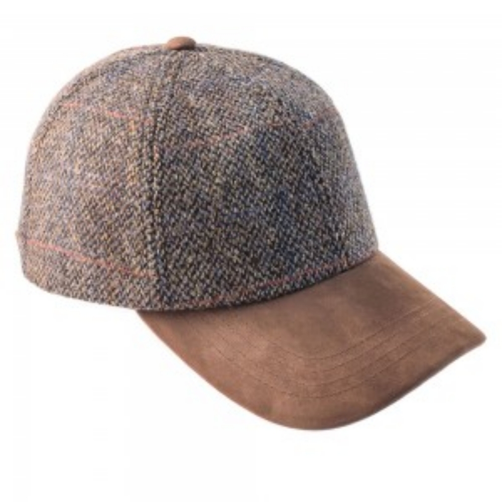 Harris Tweed Wool Baseball Hat